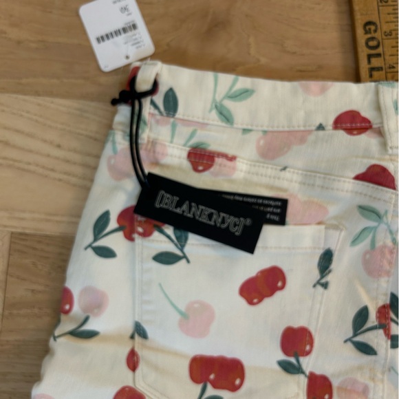 NWT blank nyc / free people collab cherry jeans size 30 - Picture 9 of 11